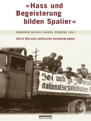 cover image of "Hass und Begeisterung bilden Spalier"